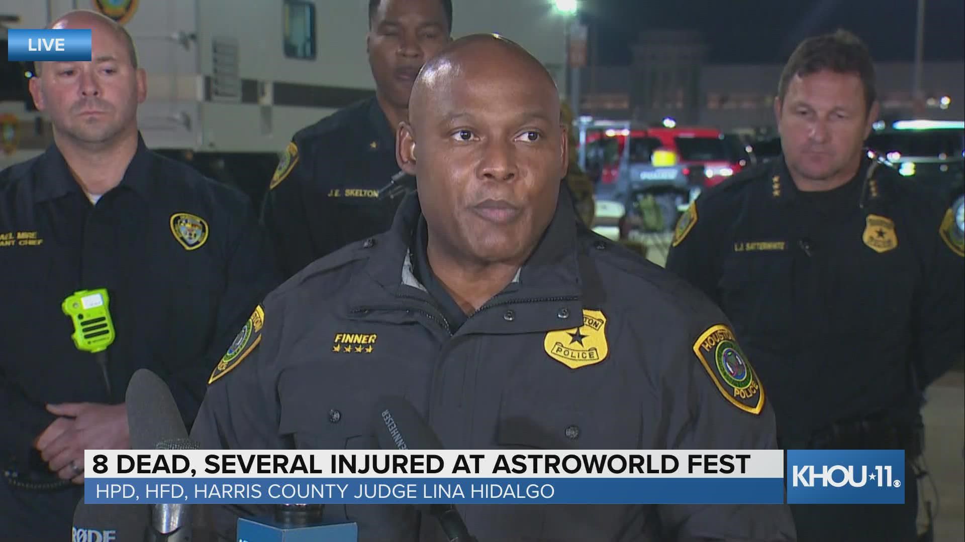 The Astroworld Festival has been canceled for Saturday after eight people died and several people were hospitalized during the first night.