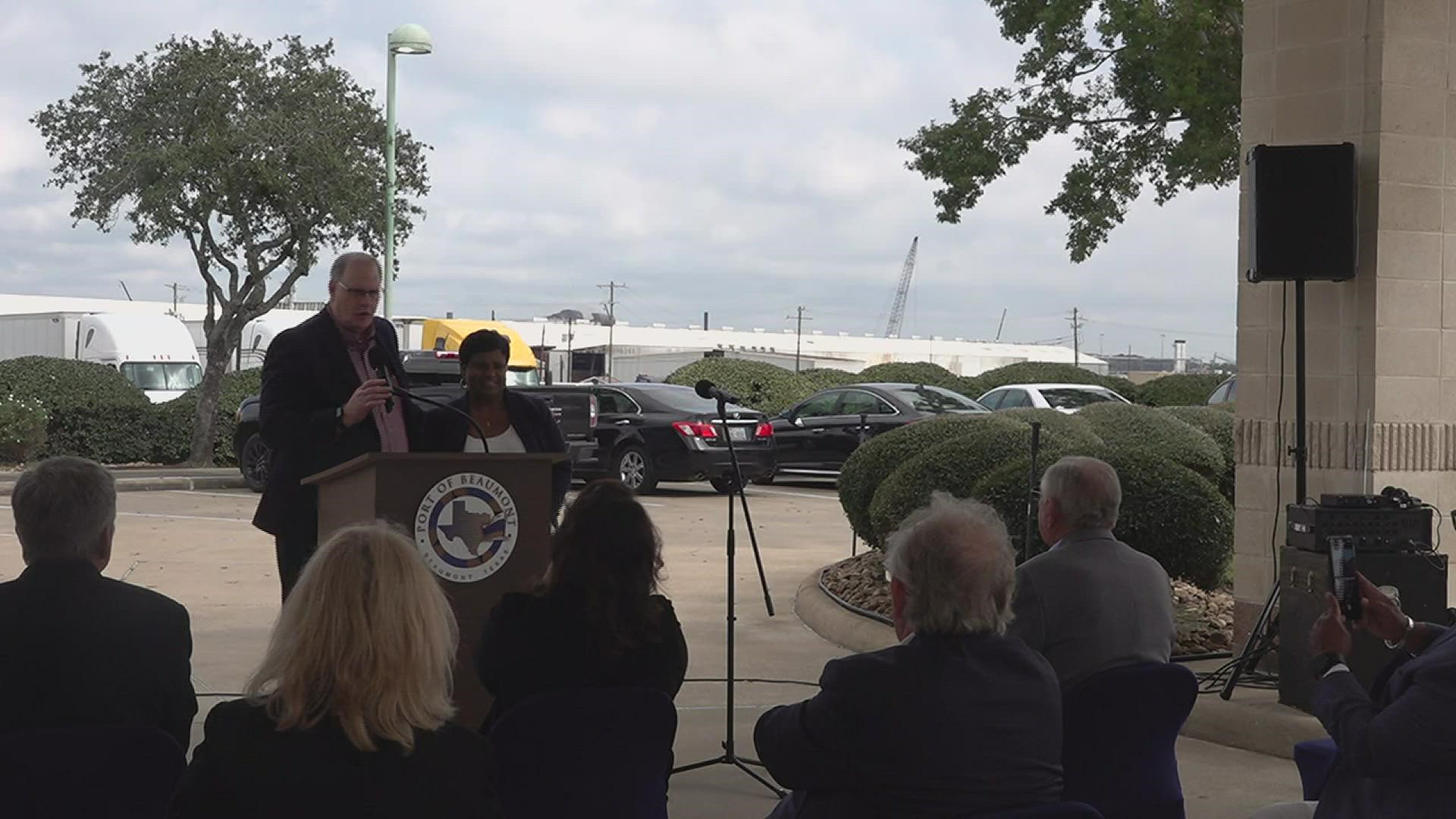 The funds will allow the port to expand its cargo capacity and bring more jobs to the area.
