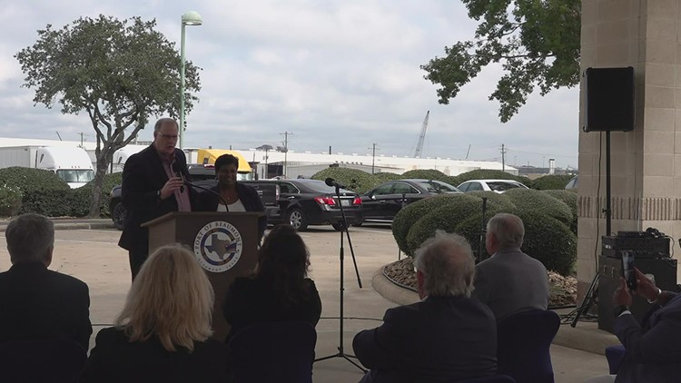 City leaders gather to celebrate $26M grant awarded to Port of Beaumont