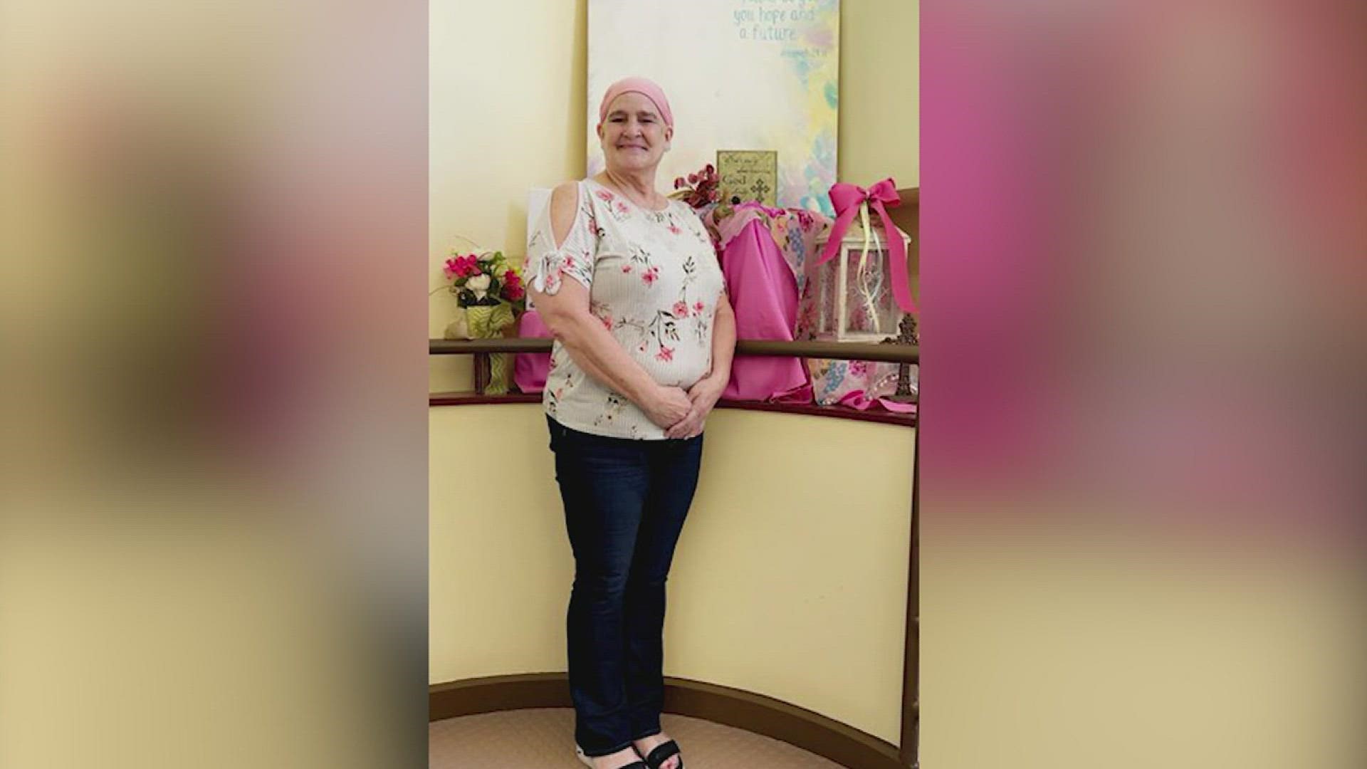 After 61-year-old Anita Dowers noticed some changes in her breast, her daughter registered her for the Gift of Life program to help get some answers.