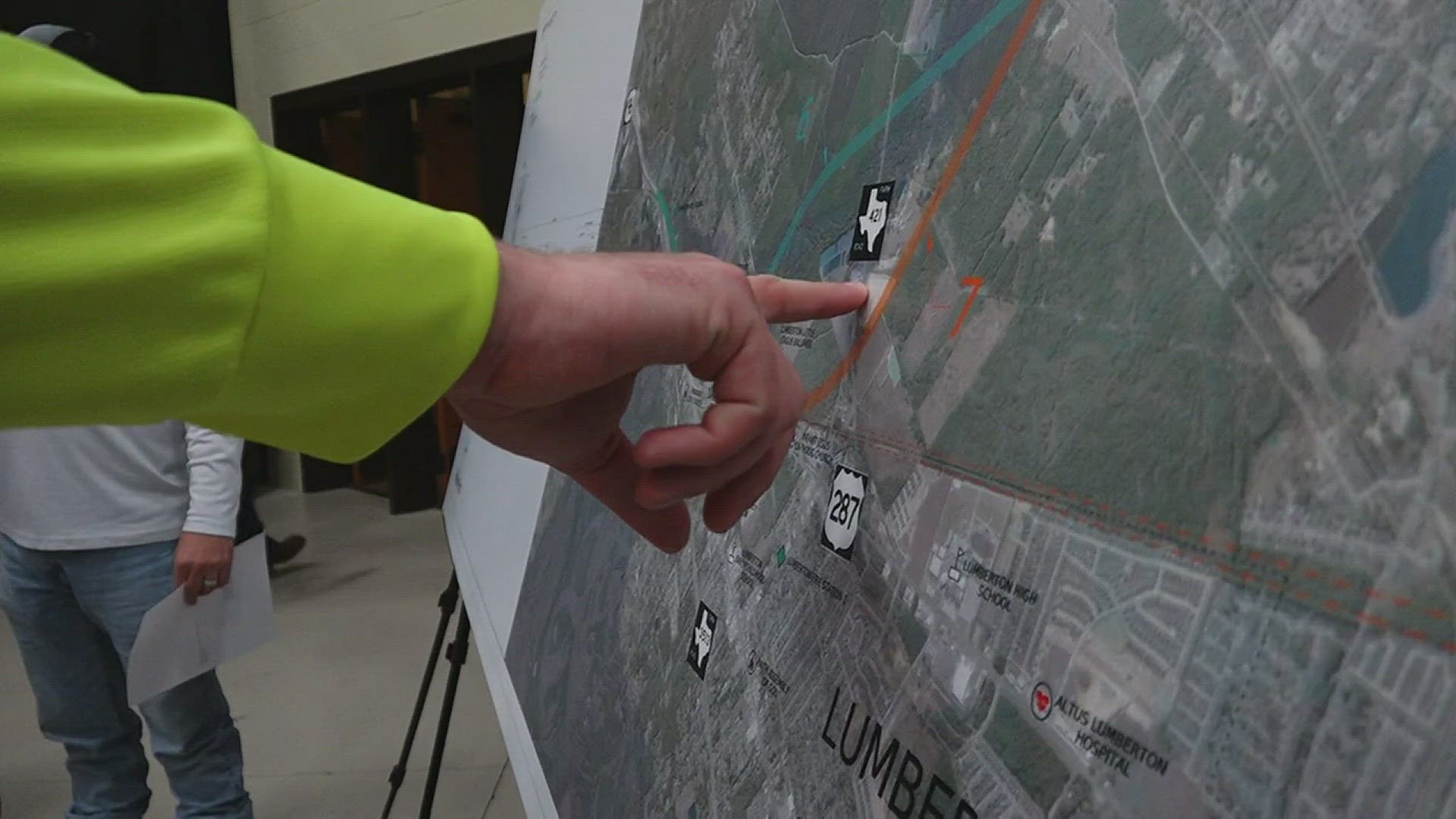 The exact route is still undecided. TxDOT officials are considering four locations and feedback from these public meetings could help them settle on the right spot.