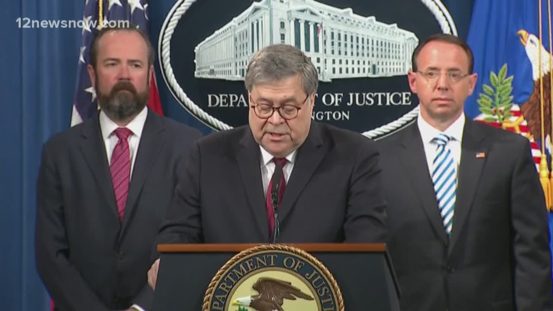 Barr says he's prepared to deal with ramifications from President Trump