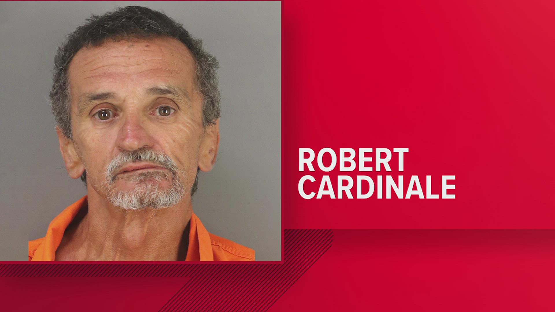 Robert Cardinale is being held in the Jefferson County Jail on a $500,000 bond.