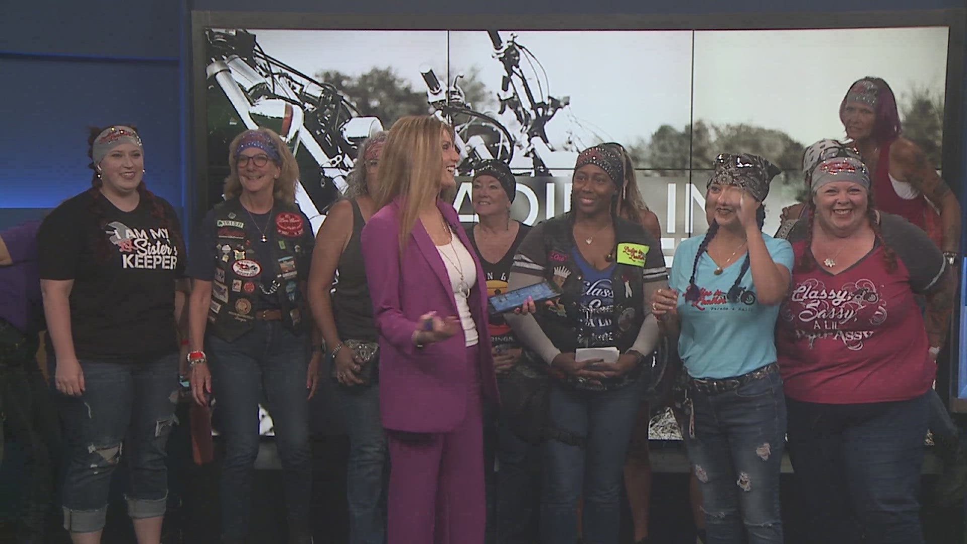 The Ladies in Leather stop by to talk with us about their upcoming Parade and Rally on Saturday, September 9th right here in Beaumont!