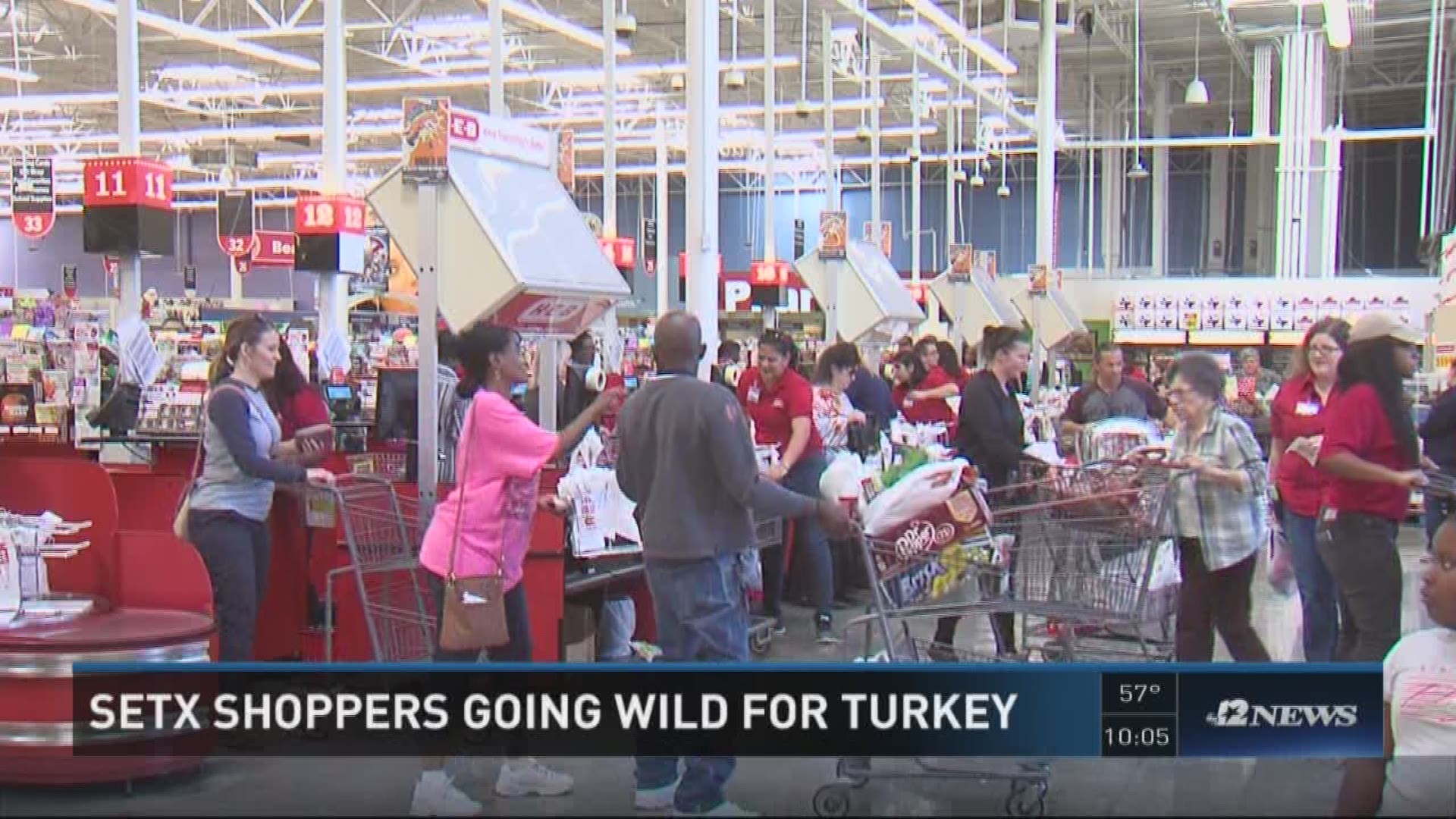 SETX shoppers are going wild for Thanksgiving Day Turkey