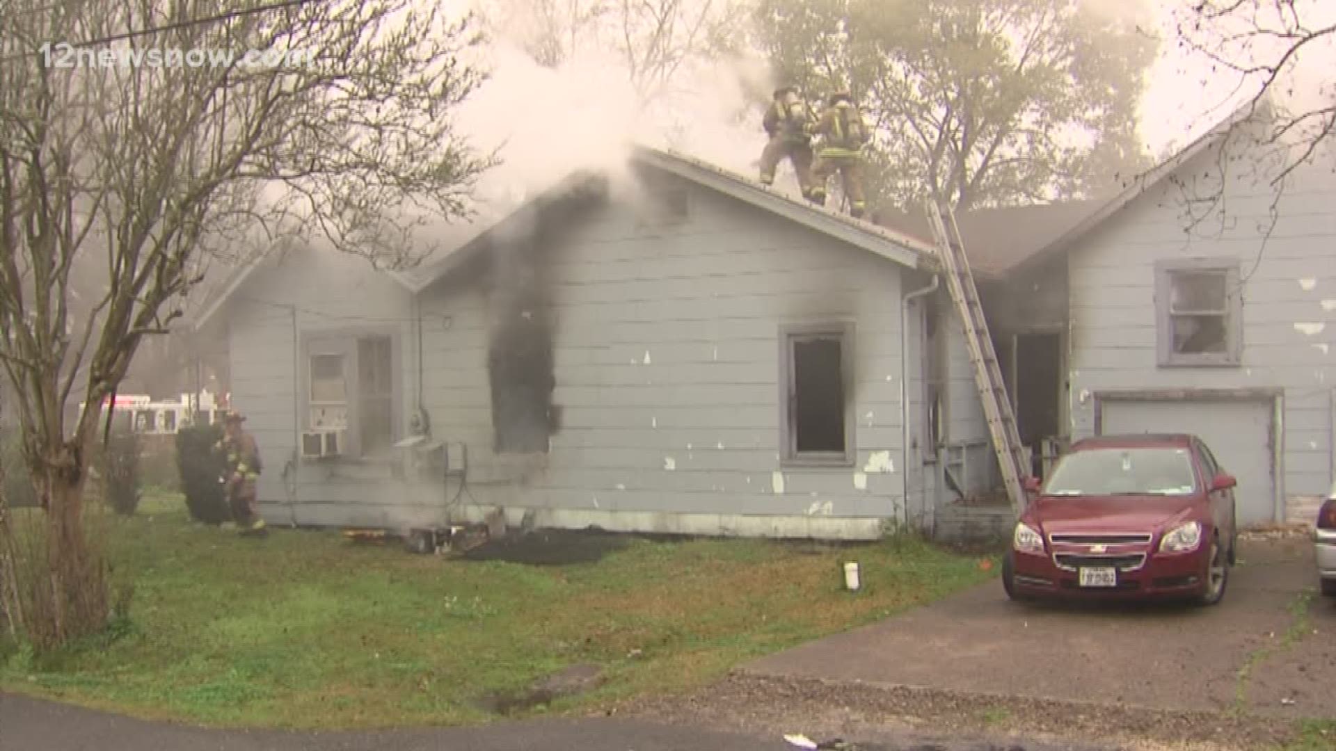Fire destroys Beaumont home Friday morning
