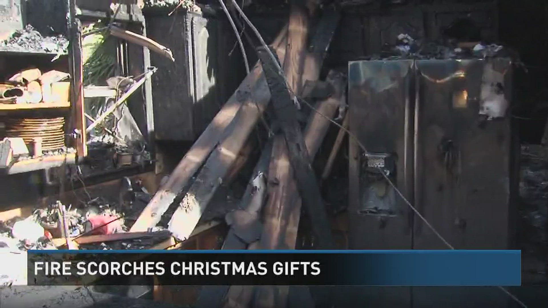 A family of five and their five dogs escaped an early morning house fire but lost all of their Christmas gifts in Orangefield on Tuesday.