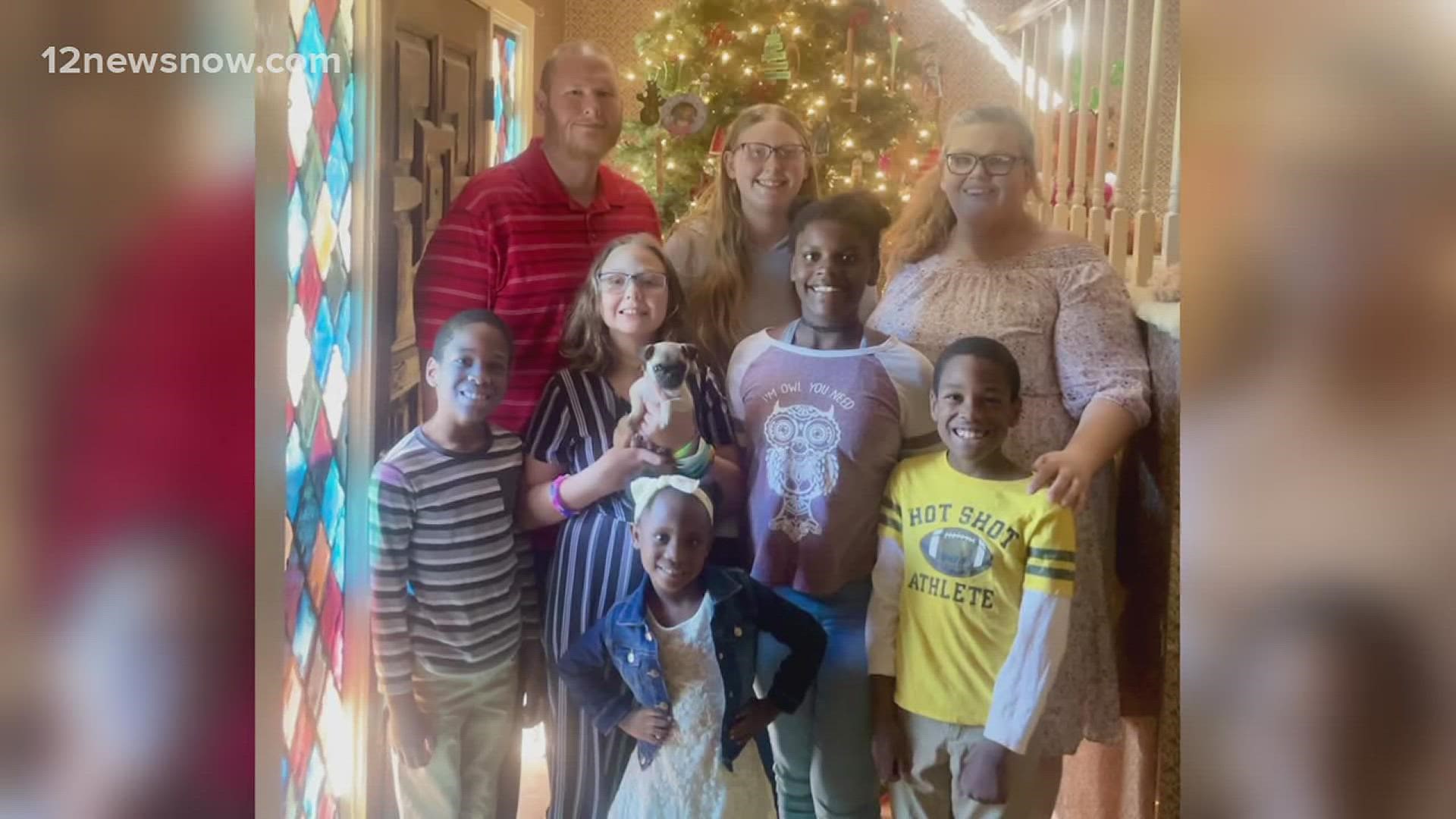 An organization took on the task of gift-giving to 60 children who live right here in Southeast Texas.