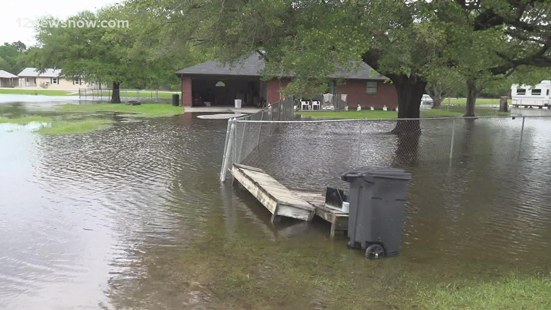 Some of the residents in the area say Monday's rainfall counted as the third flood in the neighborhood since 2017.