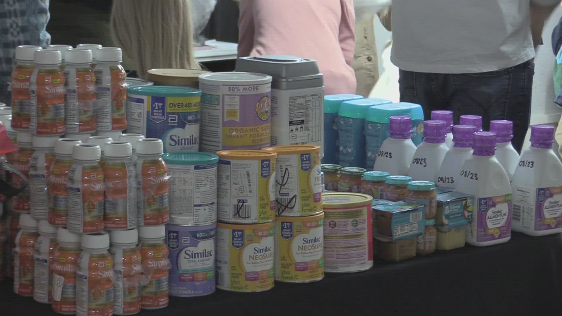 The event helped multiple families with items donated from 14 organizations and members of the church.