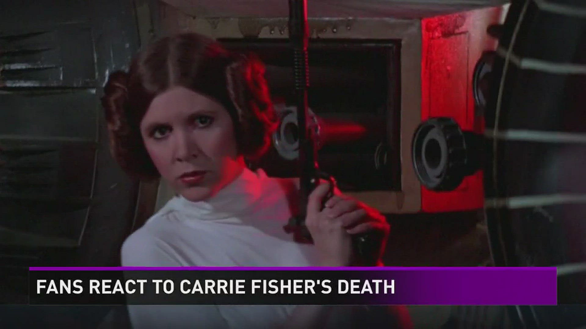 Beaumont Star Wars fans remember Carrie Fisher