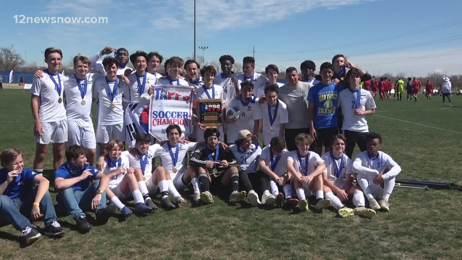 Kelly tops Plano John Paul II for State title!