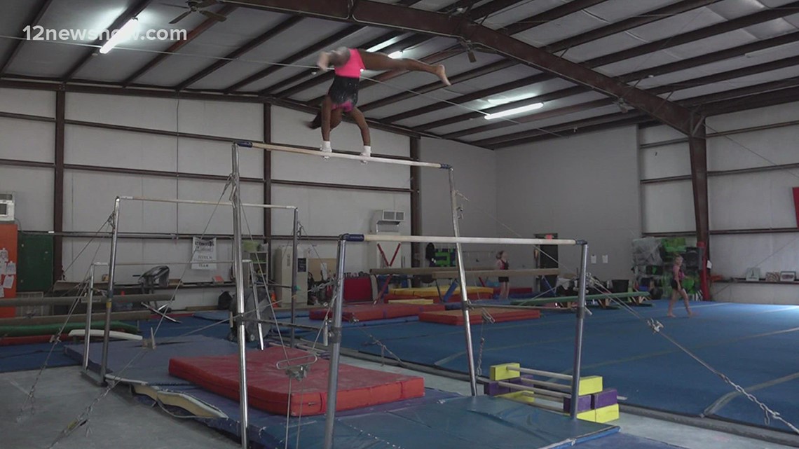 Beaumont gymnastics studio sees rise in enrollment due to Olympics