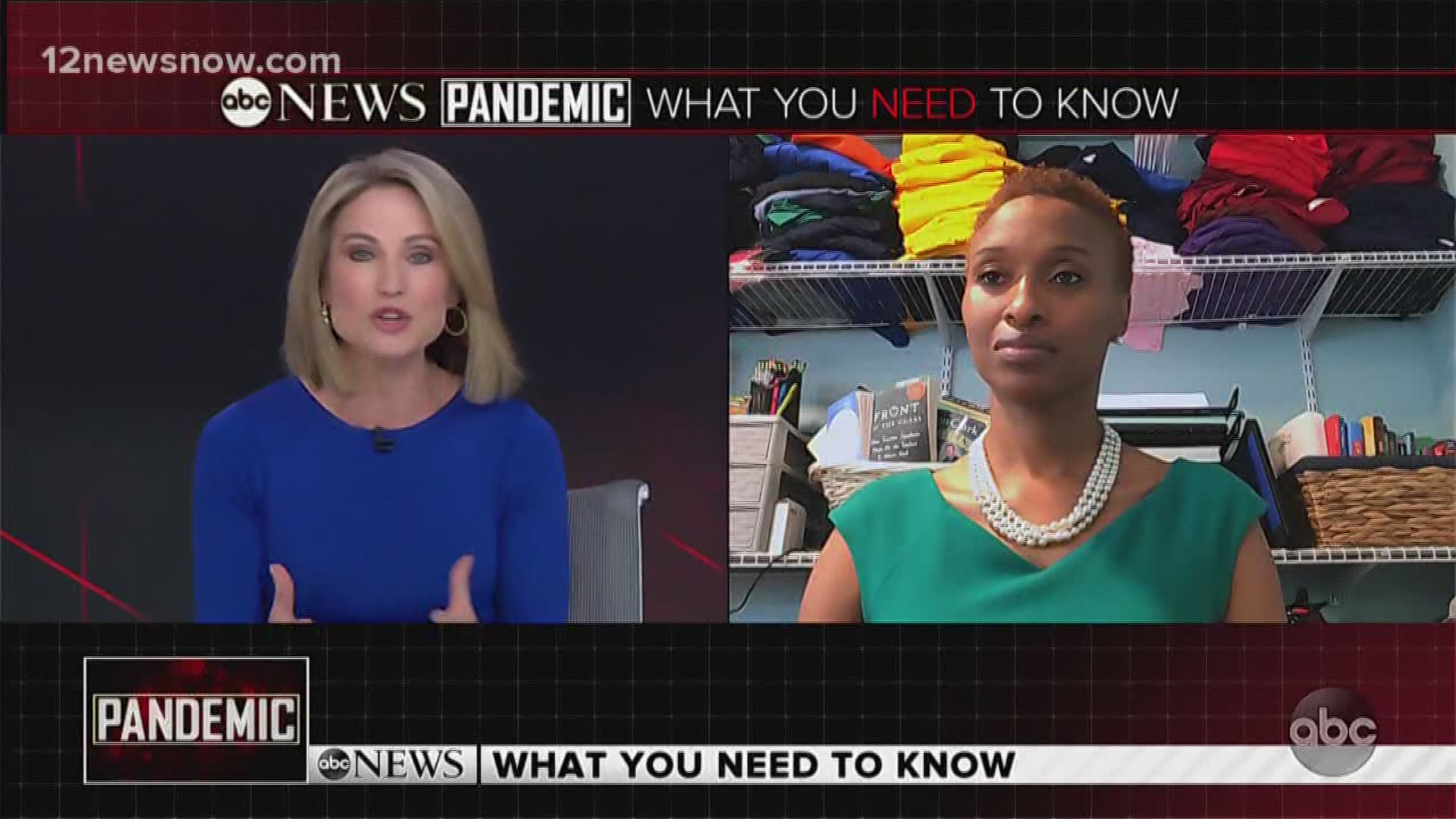 Dr. Belinda George is giving advice to families that are staying in during the pandemic.