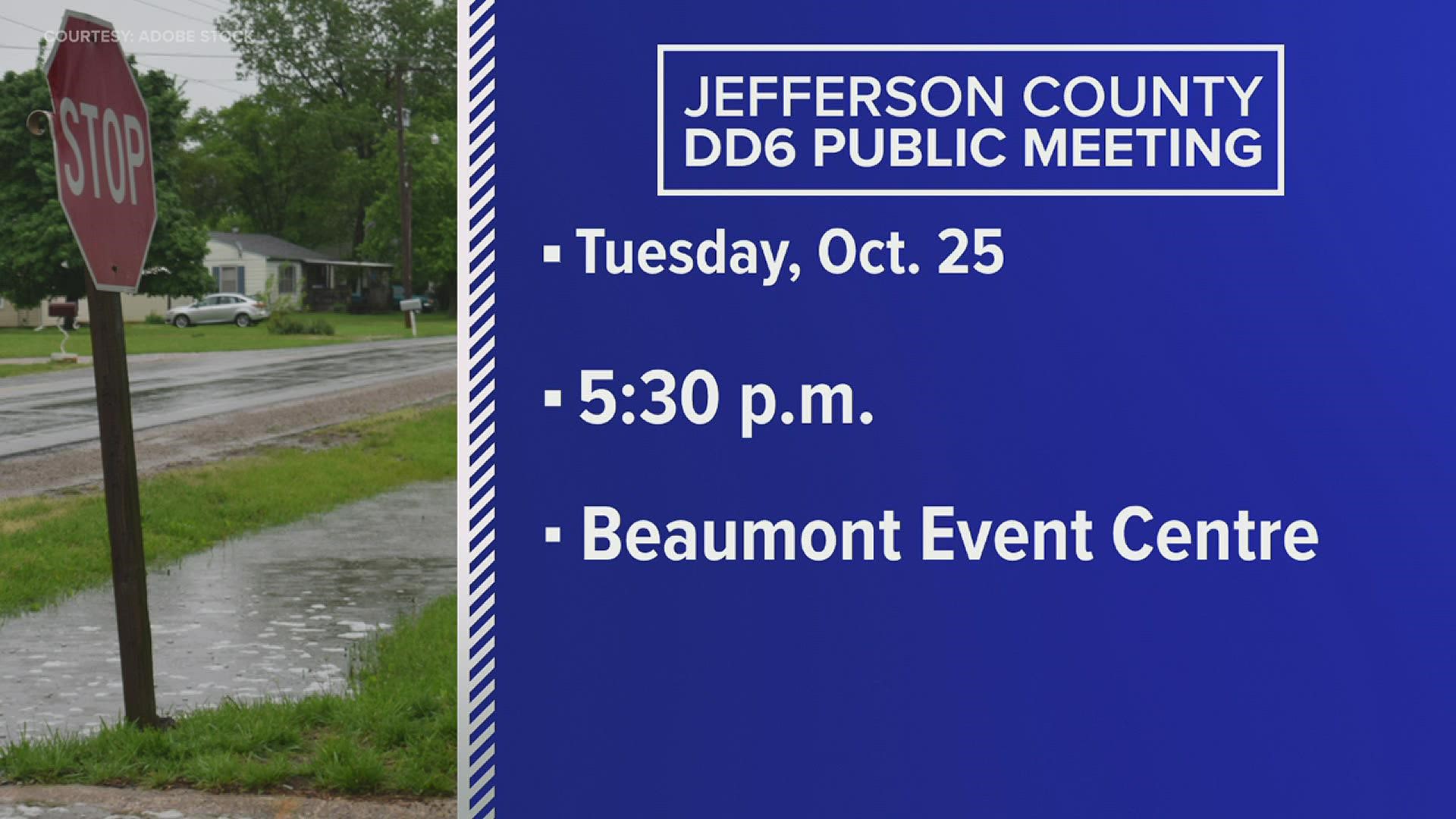 Jefferson County Drainage District 6 leaders want to know how to improve neighborhood flood protections