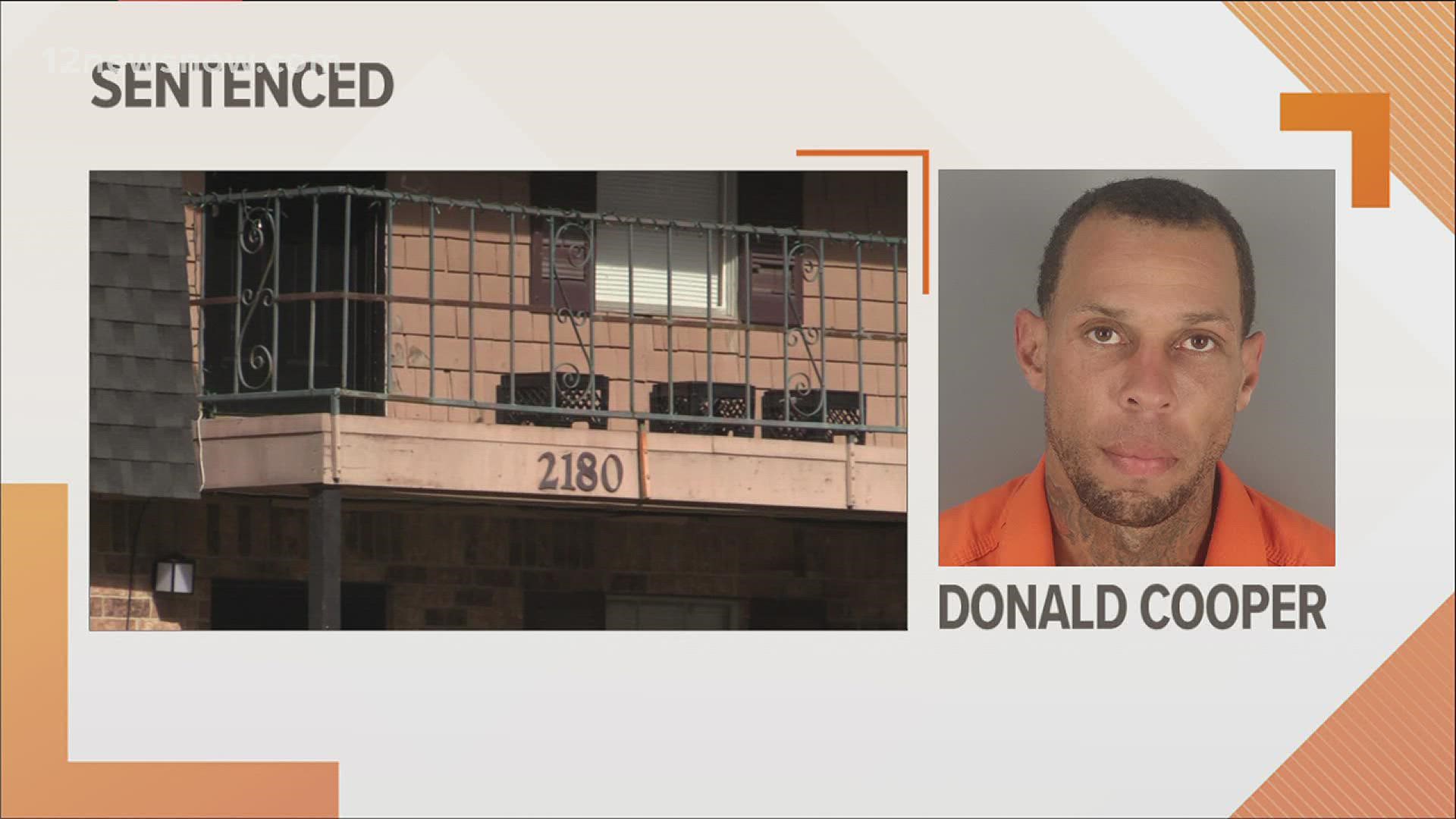 Donald Cooper was arrested in 2020 after a fight between himself and the victim. Cooper previously entered a guilty plea.