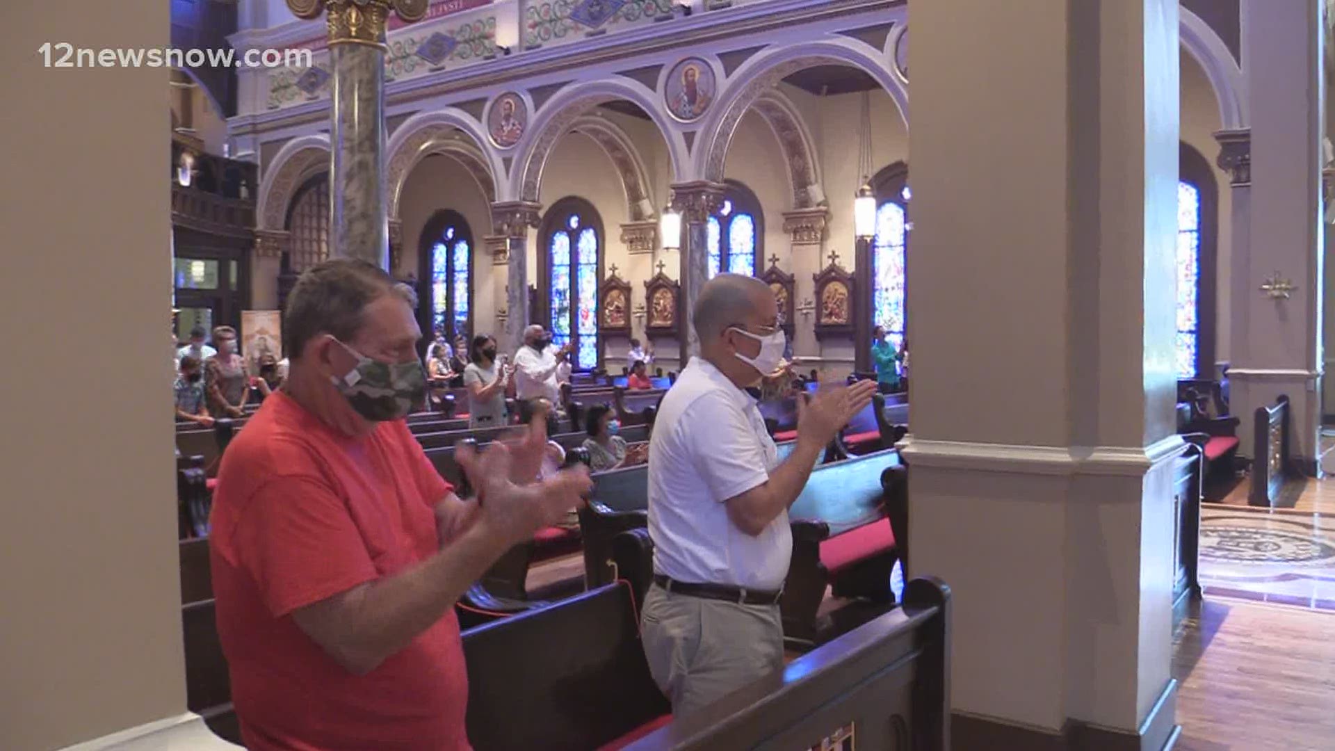 Bishop Guillory celebrates final mass before retirement with Diocese of Beaumont