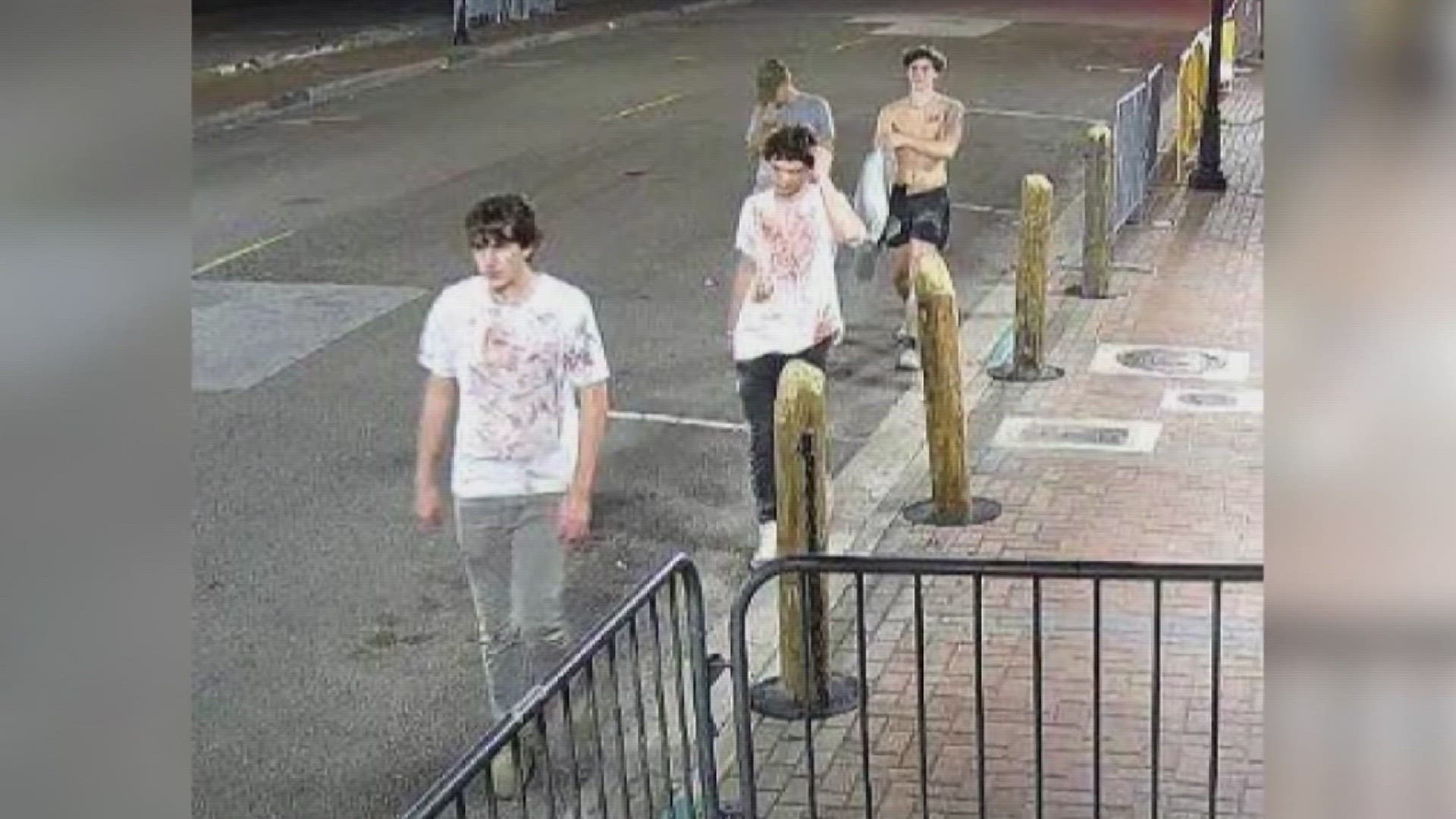 Suspects in vandalism of downtown Beaumont businesses have been