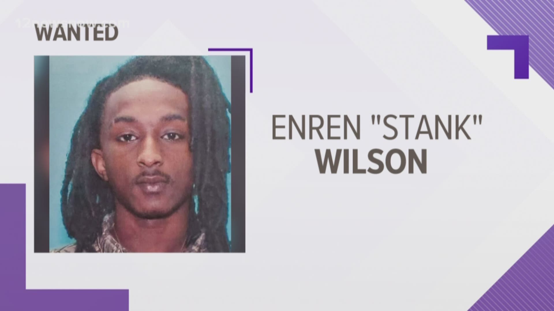 Enren 'Stank' Wilson is sought by police