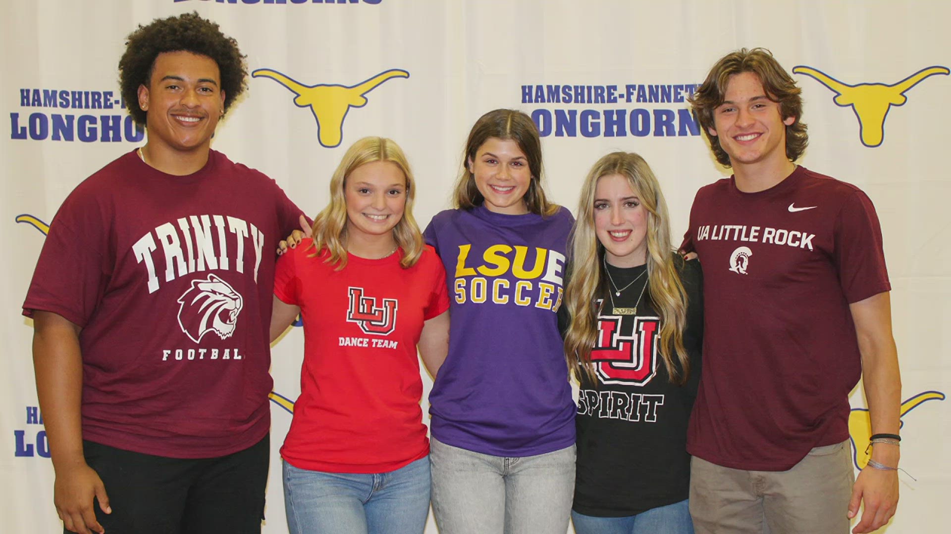 Five Longhorns sign to letters of intent