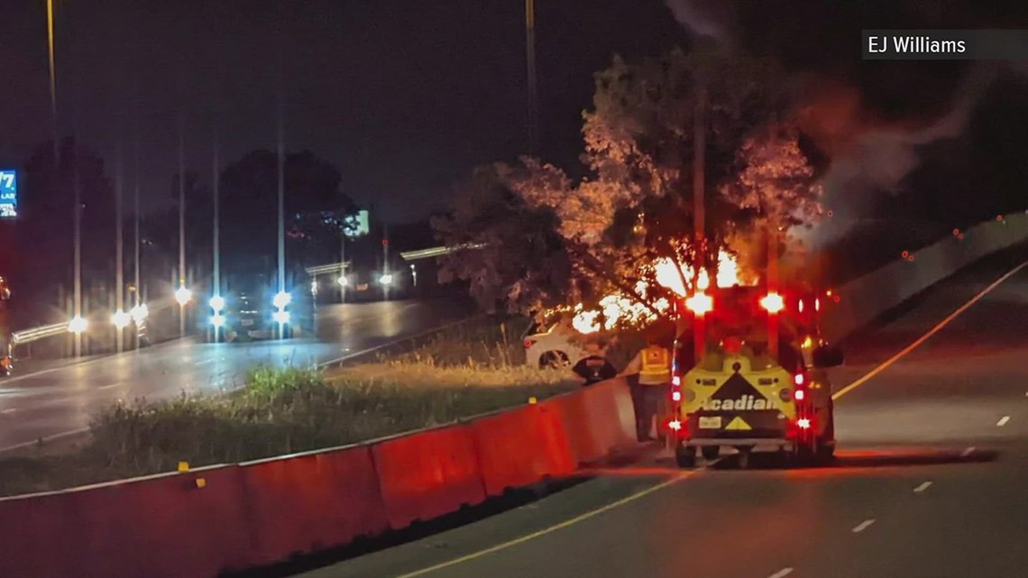 One dead after Chevrolet crashes into tree, ignites into flames ...