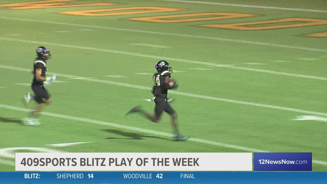 Woodville's Savon Bolden gets the scoop and score in the Play of the Week