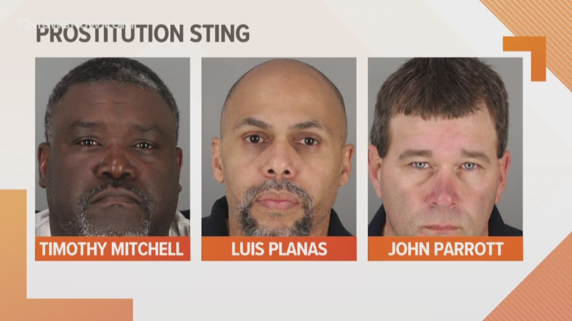 Beaumont police busted six men who responded to a prostitution ad online. They are all charged with prostitution, according to police.