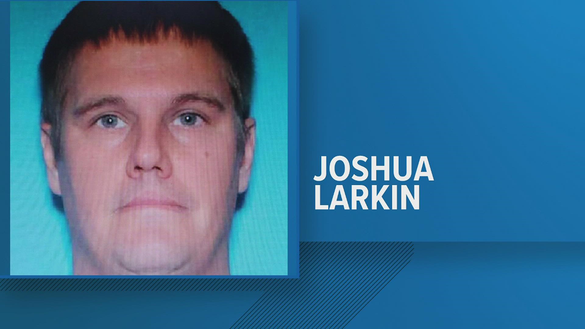 Joshua Ian Larkin has now been missing for two weeks.