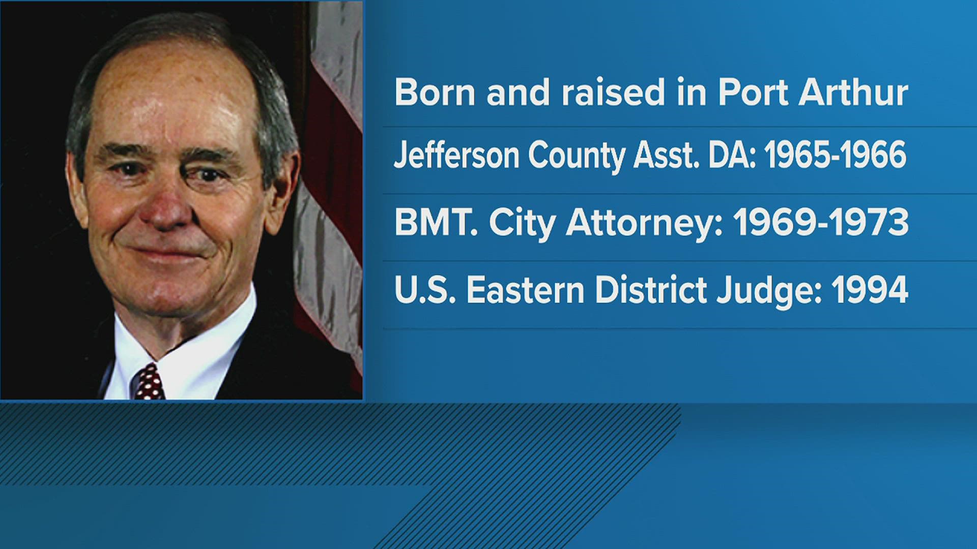 Longtime Federal Judge Thad Heartfield Dies At Age 82 12newsnow longtime-federal-judge-thad-heartfield-dies-at-age-82-12newsnow