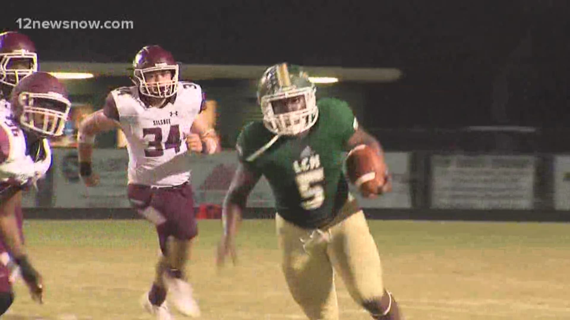 Winters ran for 226 yards and 3 TD's in district opening win over Silsbee