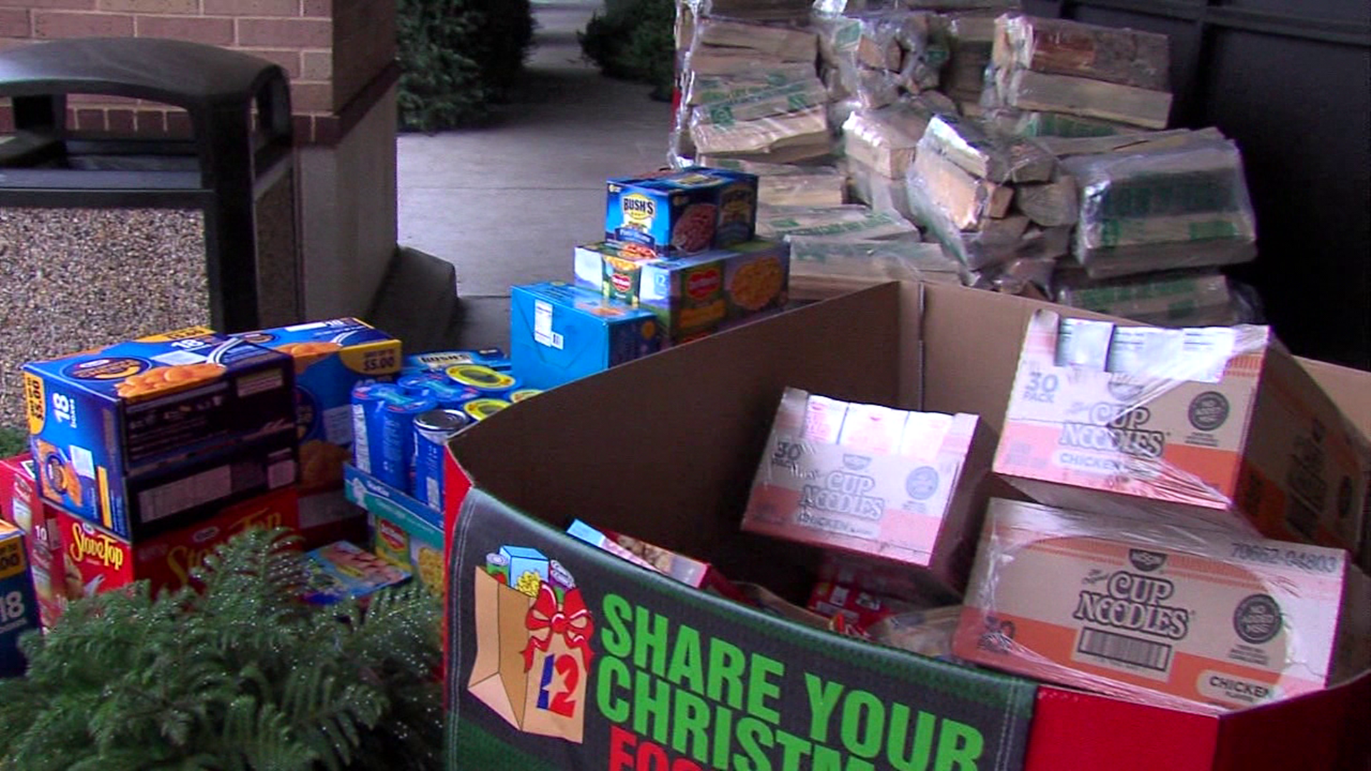 The 24th annual Share Your Christmas Food Drive is the largest food drive of the year benefitting the food bank.