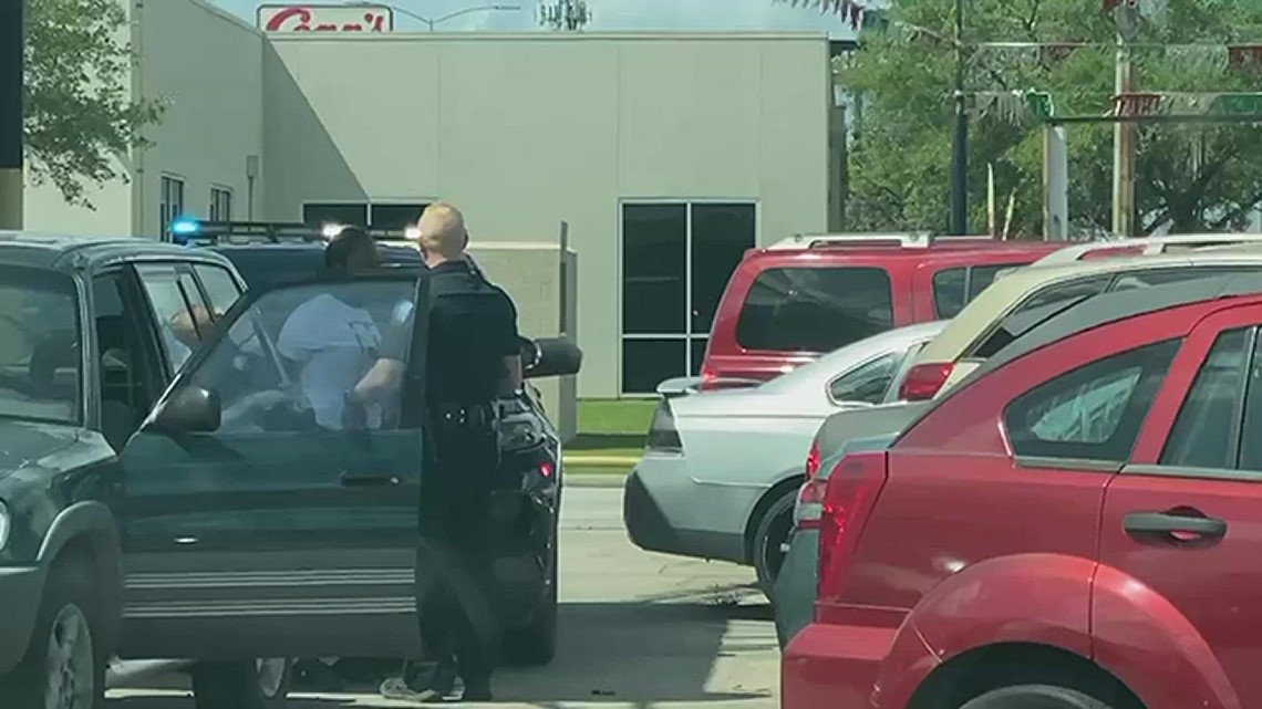 Woman arrested after high speed chase ends in Beaumont