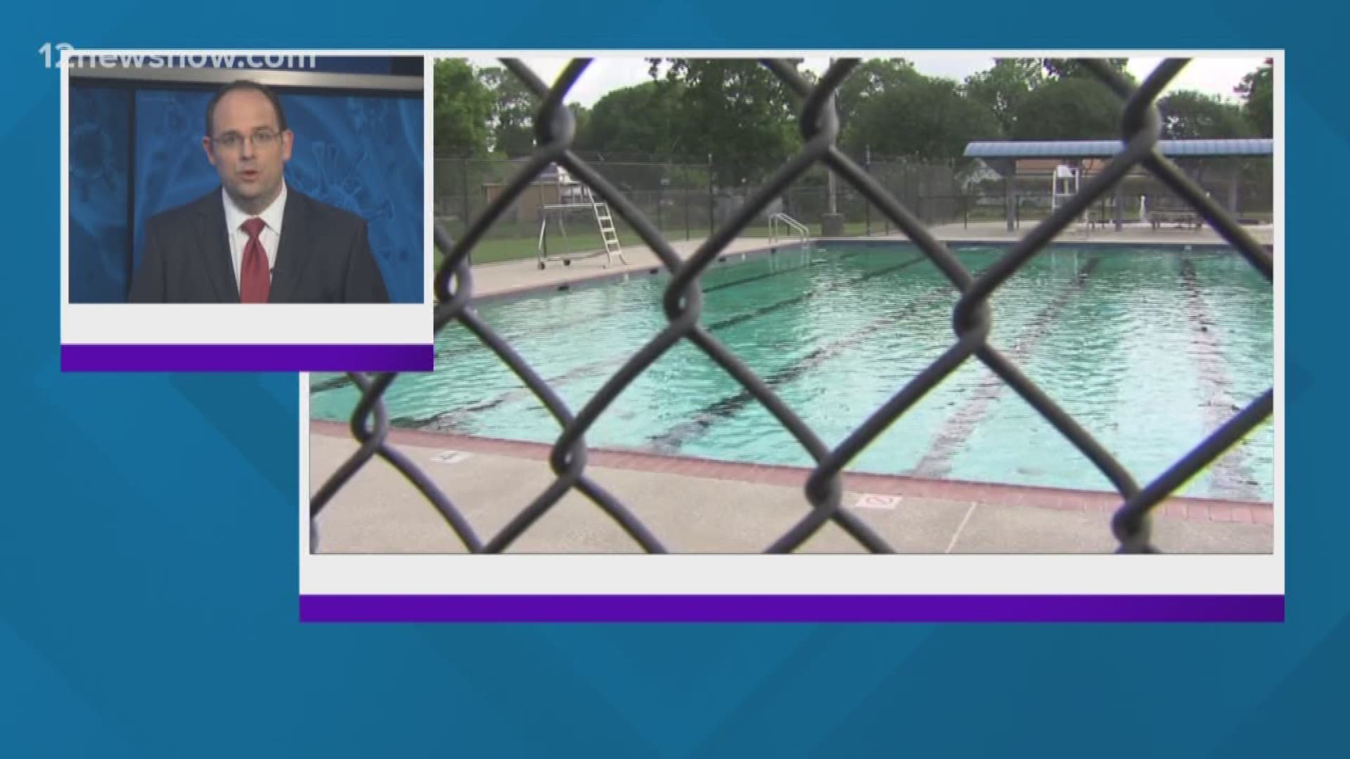 Beaumont city pools will remain closed this summer, the city manager said. The public health director thinks this would be best due to COVID-19.