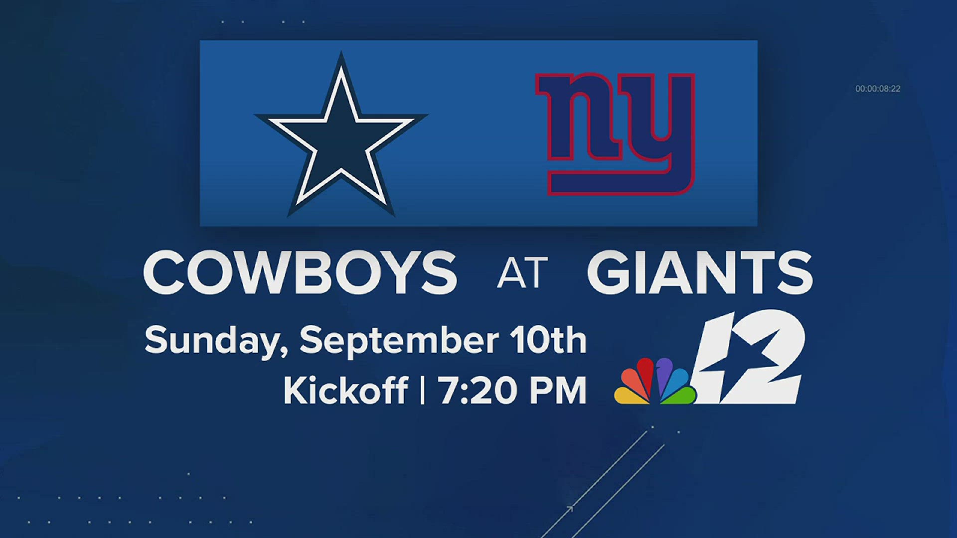 NBC12 will be your home for the Cowboys game on Sunday, September 10, 2023.