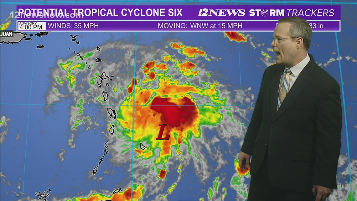 Potential Tropical Cyclone 6 Forms 0884