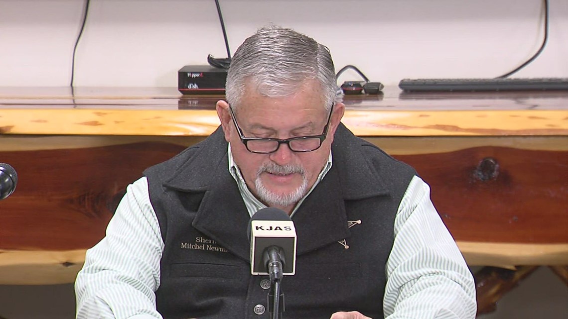 Watch the entire Jasper County news conference on the arrest of 4