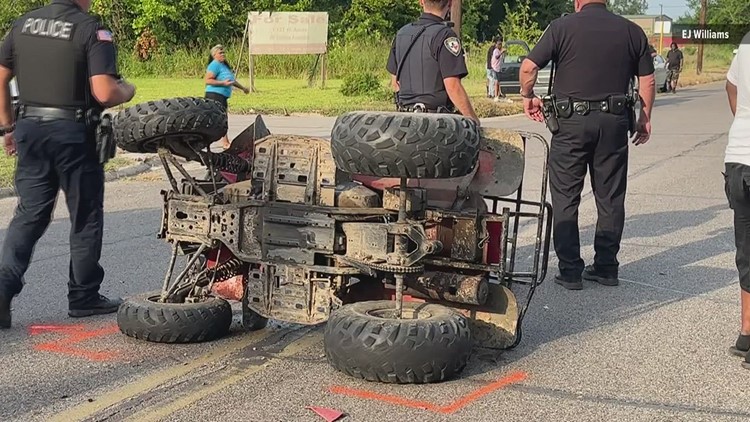 Four teens injured after ATV crash in Orange
