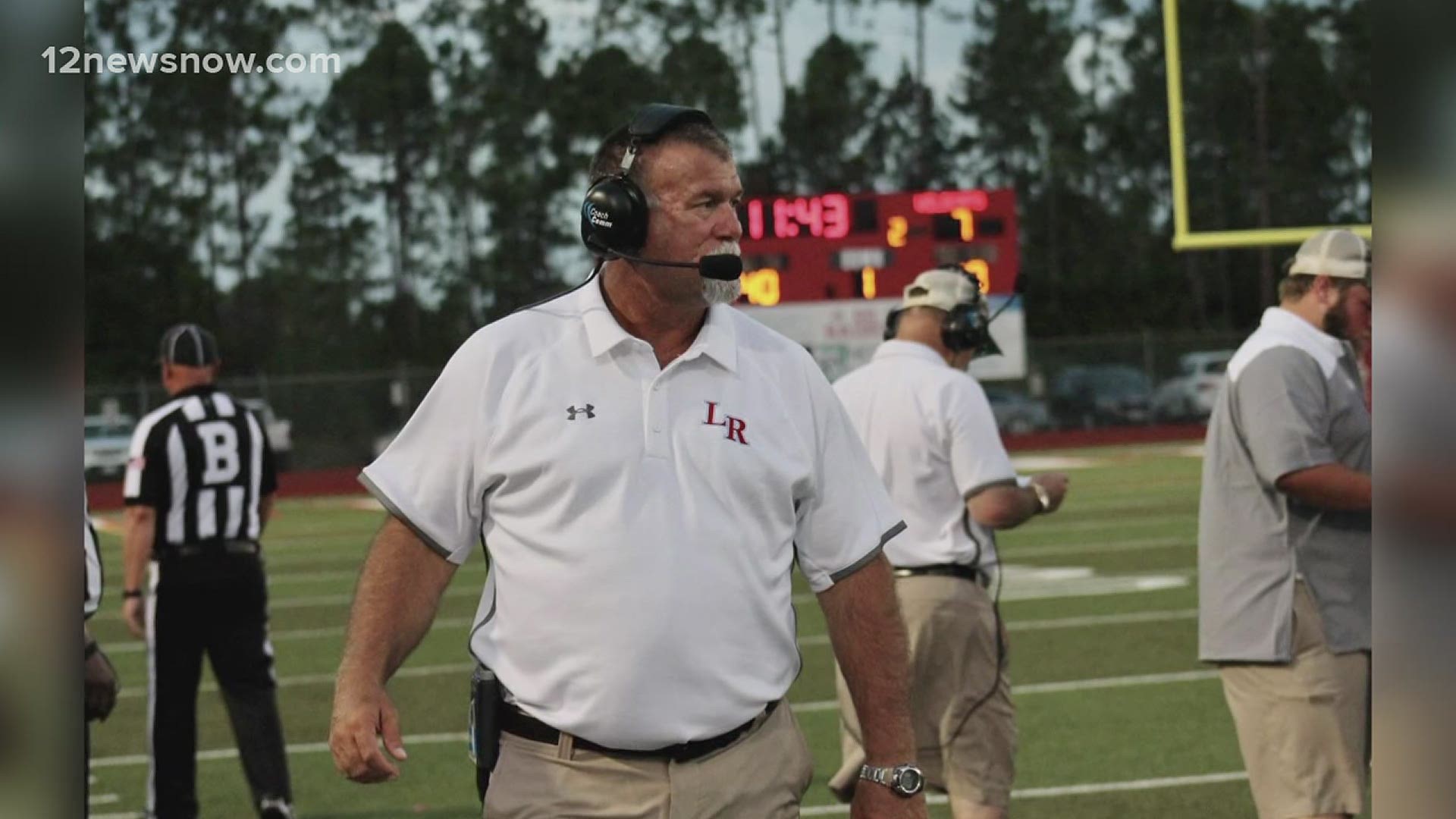 Hearts are heavy across Lumberton Wednesday night after the death of football Coach Artie Trahan.