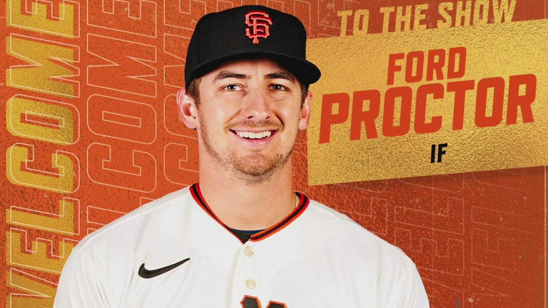 Kelly graduate Ford Proctor has earned a call to the show with San Francisco