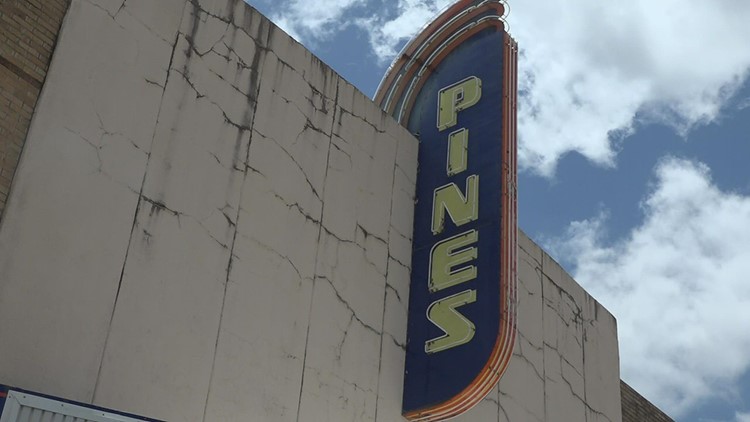 Restoration project underway for Silsbee Pines Theater following 2017 storm damages