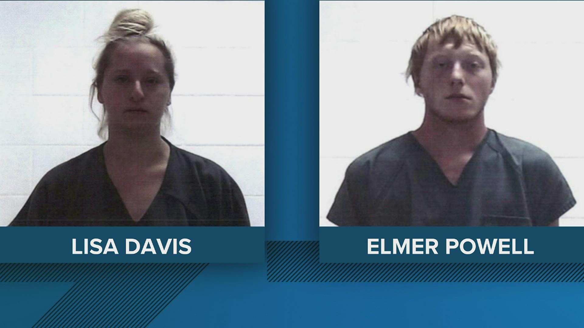 Both Lisa Marie Davis and Elmer Powell remain in the Liberty County Jail with a $500,000 bond each.