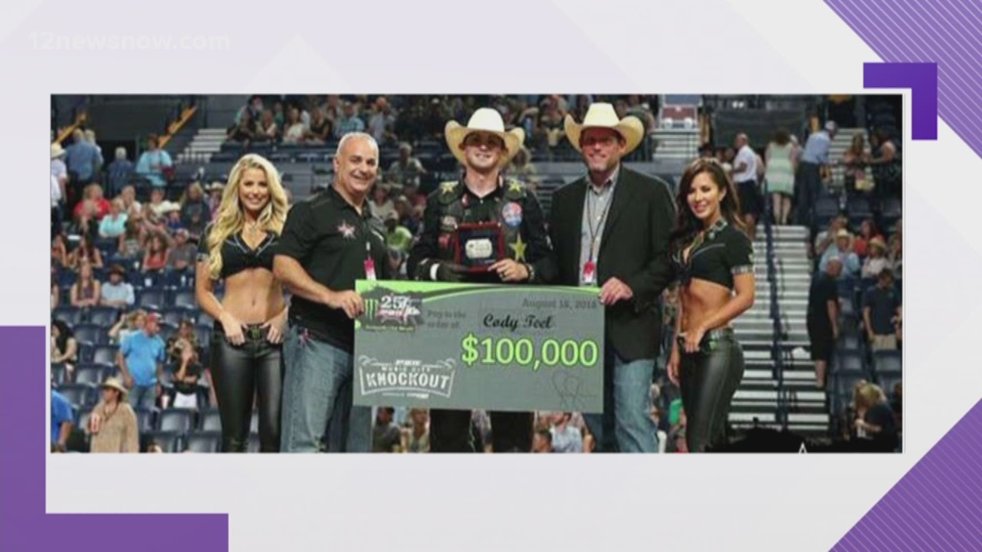 Kountze man wins bull riding competition, now ranked at number 12 worldwide