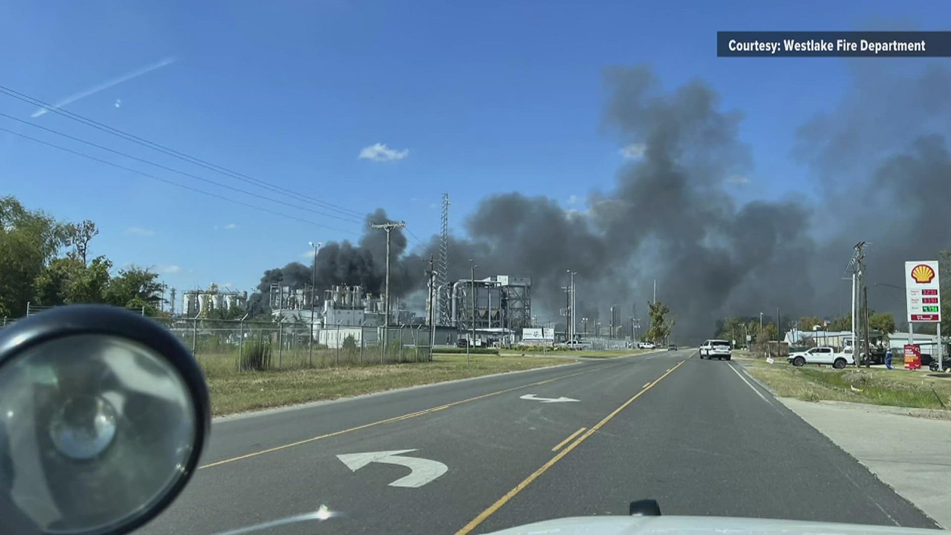 An investigation is underway after reports of an explosion and fire at a chemical plant in Louisiana.