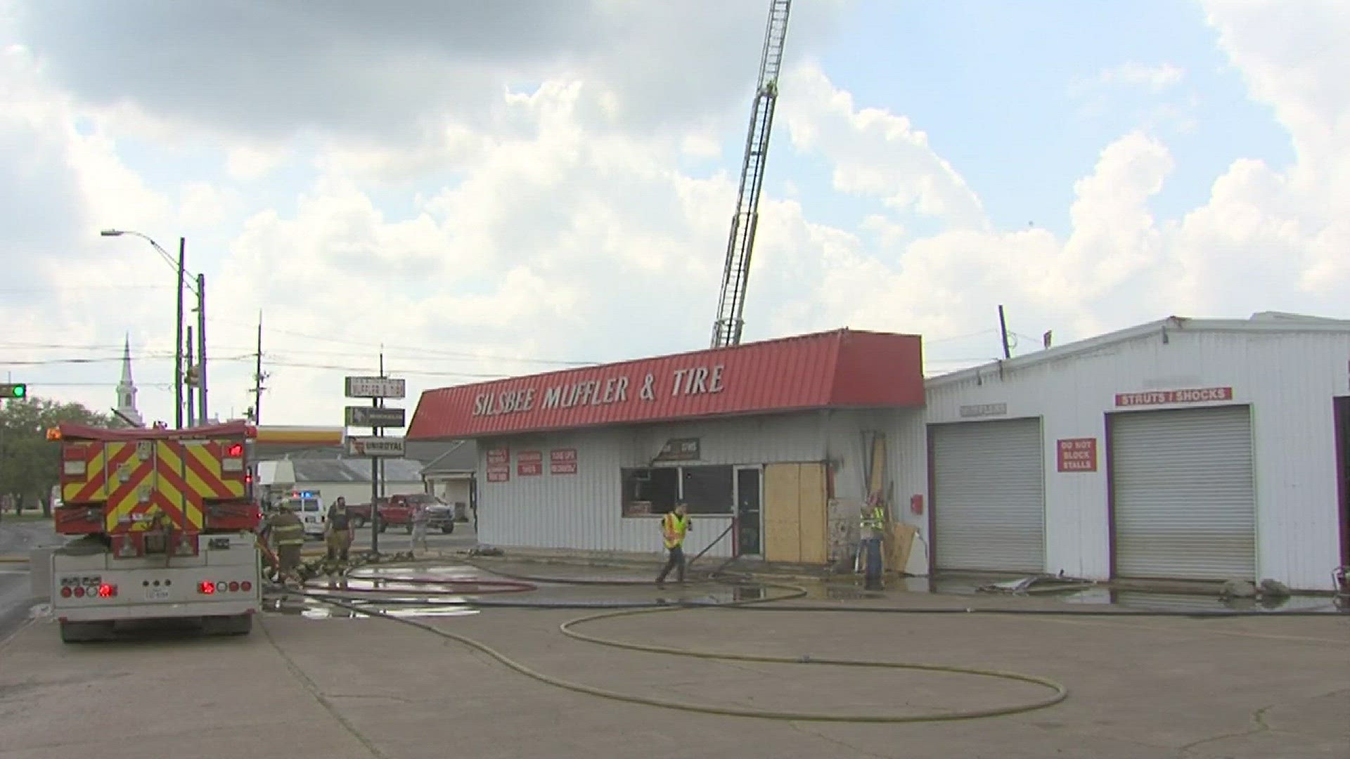 Silsbee muffler shop gutted by Saturday afternoon fire