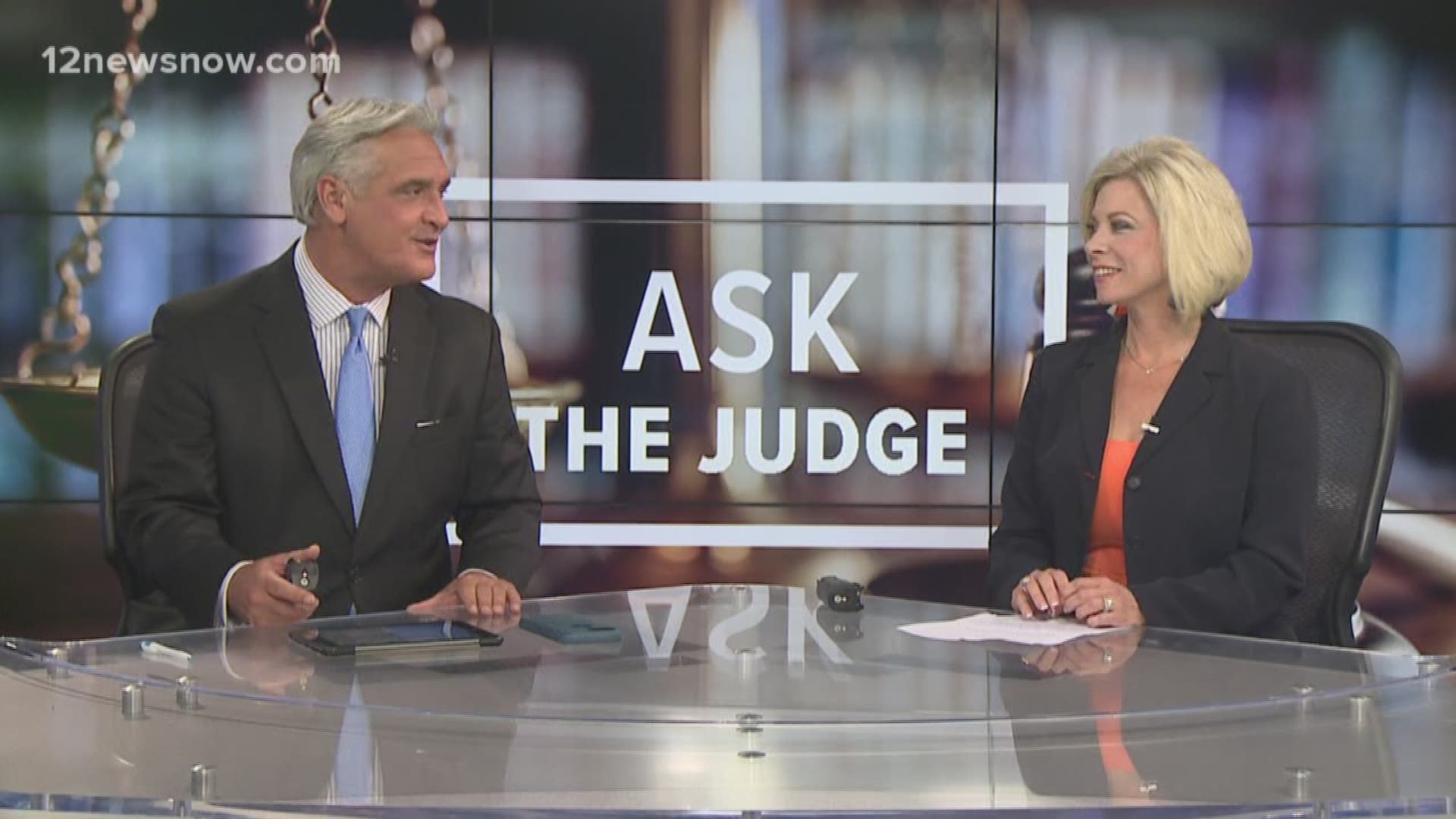 Visit 12NewsNow.com/askthejudge to submit your legal questions.