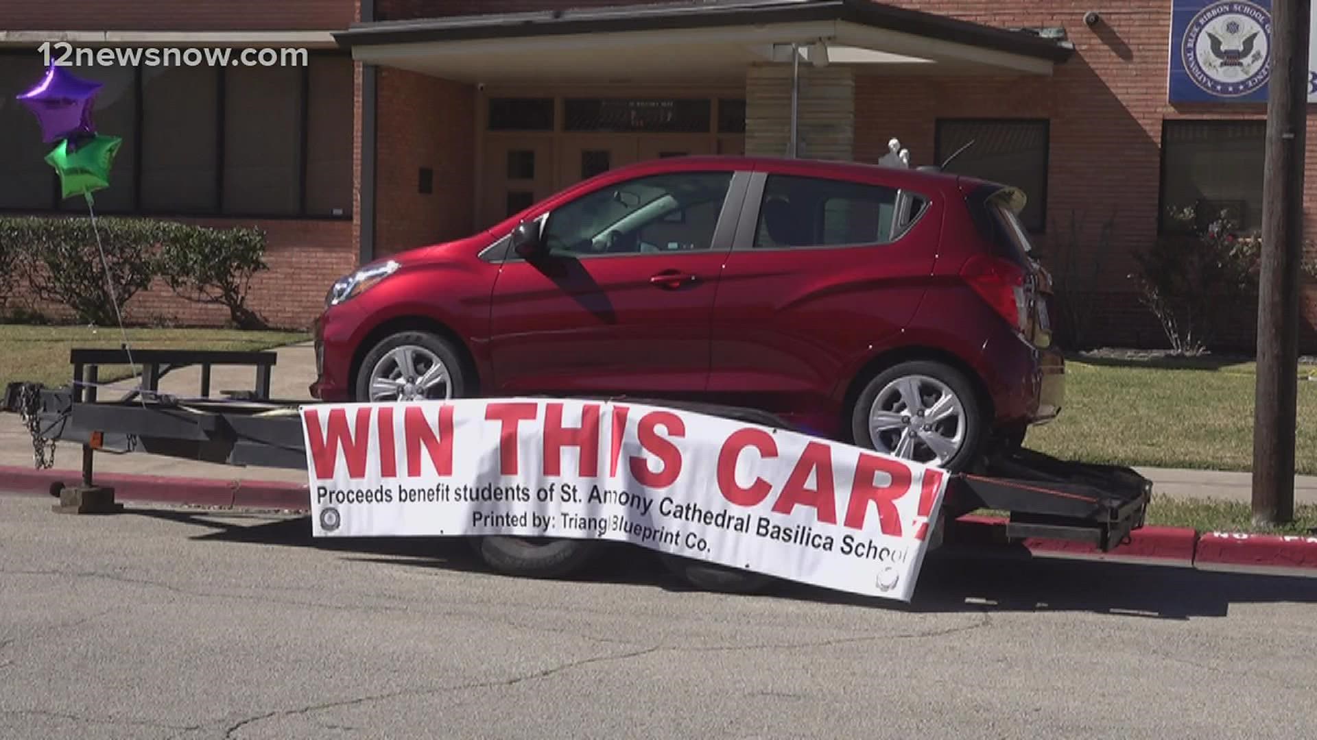 The school is hosting a drive-thru ticket sale for its annual Mardi Gras Car Raffle on Feb. 19, and Feb. 26 from 8 a.m. to 4 p.m.