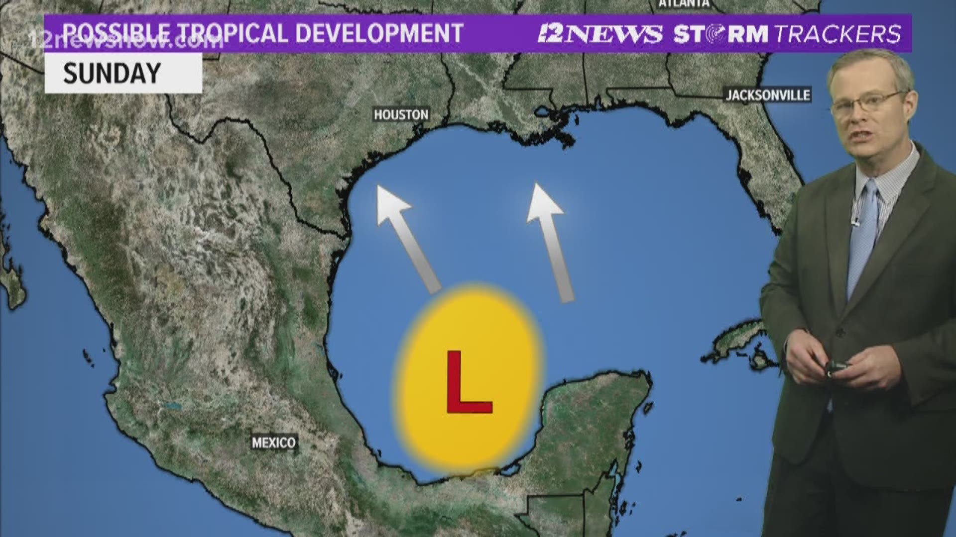 The third tropical storm of the season could form in the Gulf of Mexico