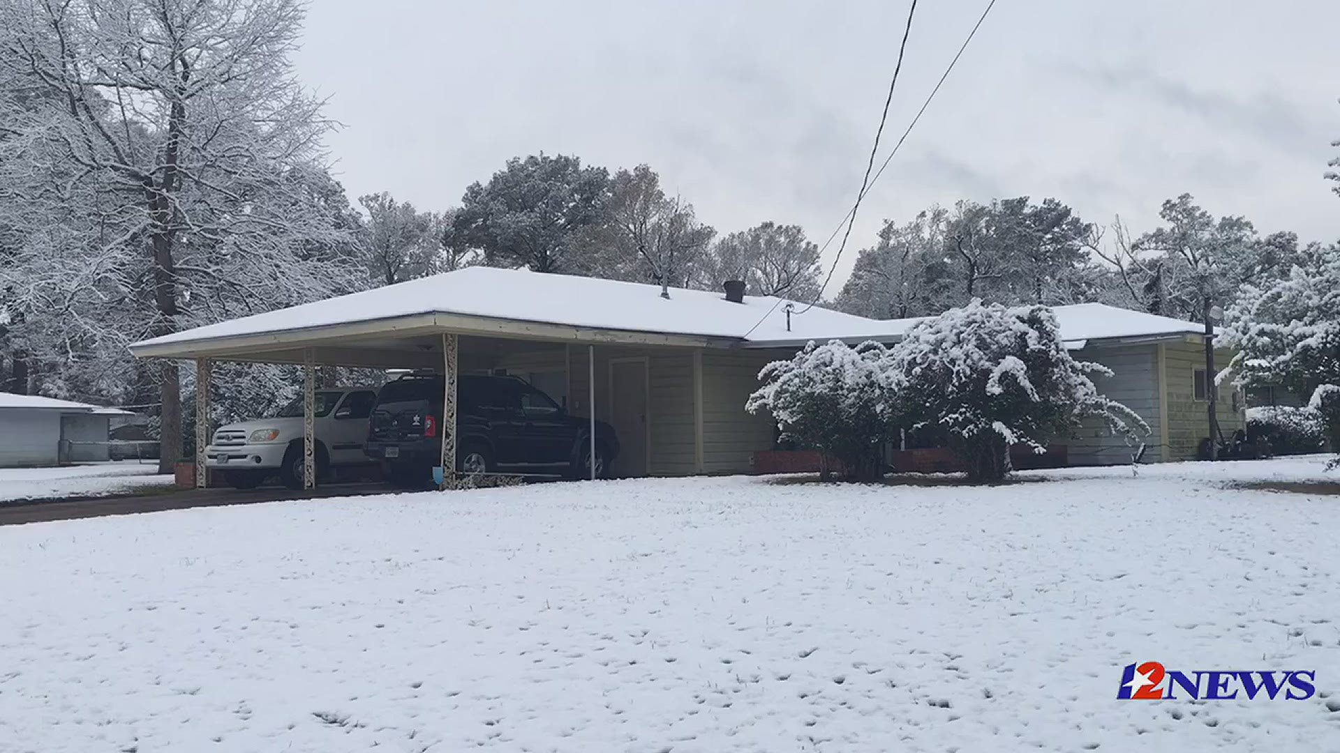 Snow fell across Southeast Texas three years ago today, Dec. 8, 2017.