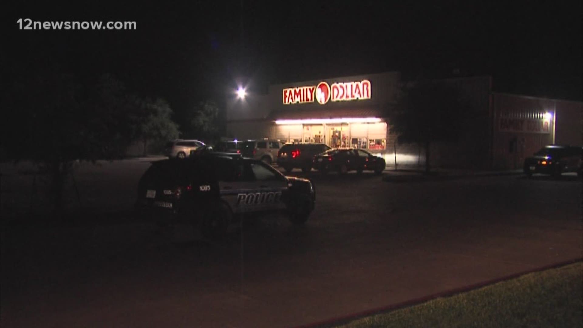 Beaumont Police investigate Tuesday night armed robbery at Family Dollar store on Magnolia