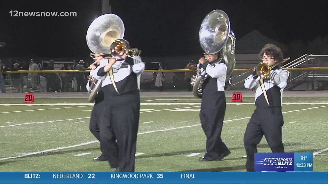 Woodville High School has won the week 10 Band of the Week contest